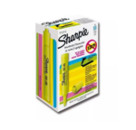 Caja de 12 Resaltadores Sharpie Tank Amarillo