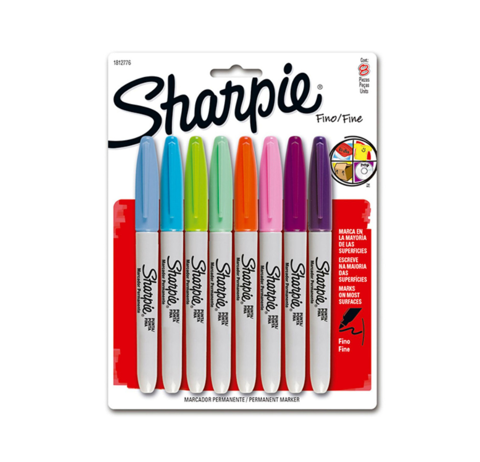 Sharpie Punta Fina Fashion Tjx8