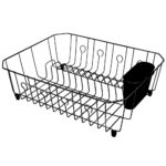 Escurridor Rubbermaid Large Negro