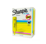 Caja de 12 Resaltadores Sharpie Blade Amarillo