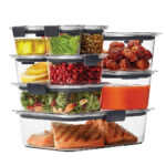 Set Hermeticos Rubbermaid Brilliance Tritan 20 Piezas - Imagen 3