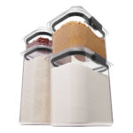 Set Hermeticos Rubbermaid Brilliance Pantry 4 Piezas - Imagen 4