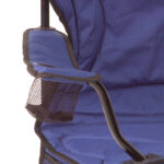 Silla Coleman Quad con Cooler Azul - Imagen 2