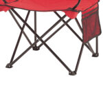 Silla Coleman Quad con Cooler Rojo - Imagen 3