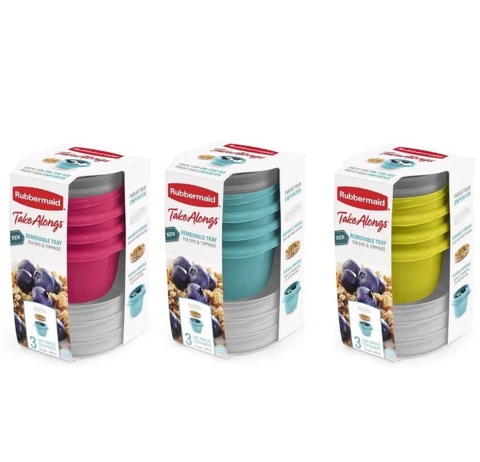 SET HERMETICOS SNACKTOGO 3 PIEZAS 284ML