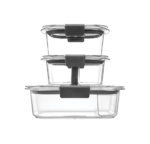 Set Hermeticos Rubbermaid Brilliance Tritan 10 piezas