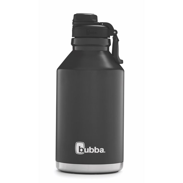 Botella De Acero Inoxidable Bubba Growler Negro 1893ml