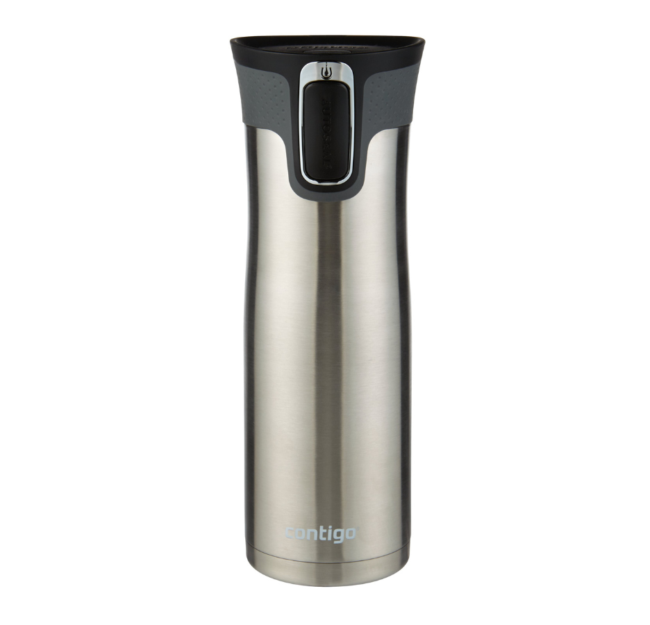 Vaso Térmico De Acero Inoxidable Contigo West Loop Gris 591ml