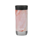 Vaso Térmico de Acero Inoxidable Contigo Huron Snapseal Couture Cuarso Rosa 473ml
