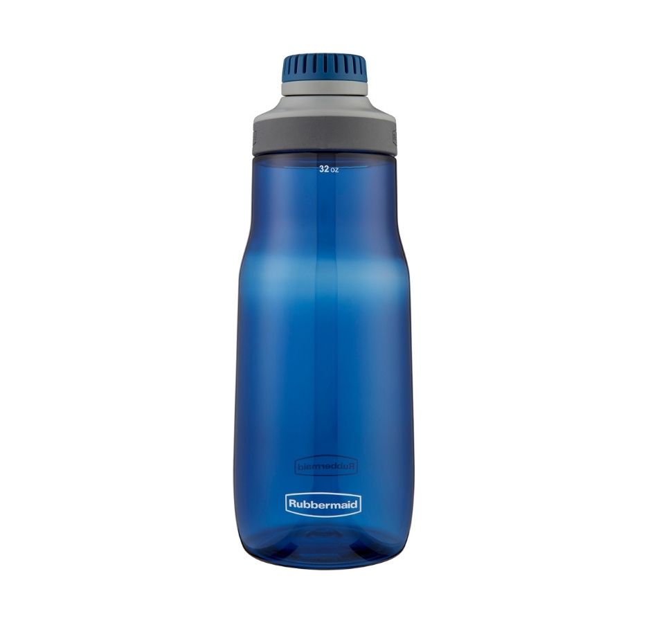 BOTELLA DE TRITAN RUBBERMAID - LEAK PROOF - AZUL 946ml