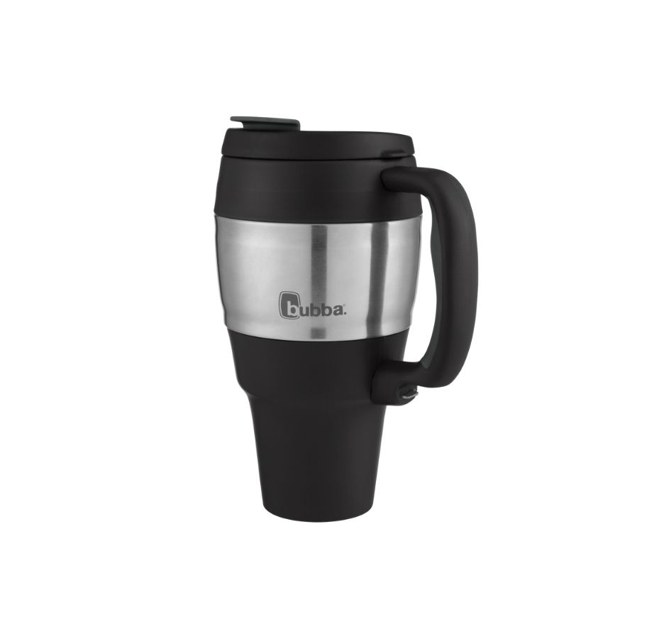 TAZA TÉRMICA BUBBA - TRAVEL MUG - NEGRO 591ml