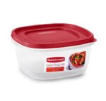 HERMETICO EASY FIND LIDS TAPA ROJA 3.3L CUADRADO