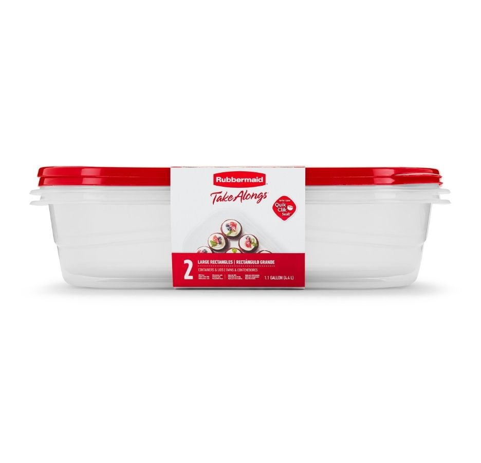 SET HERMETICOS TAKEALONGS 2 PIEZAS 4,4L RECTANGULAR