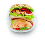 SET HERMETICOS TAKEALONGS 2 PIEZAS 669ML CUADRADO - Imagen 4