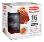 Set hermeticos Rubbermaid TakeAlongs 16 Piezas - Imagen 2