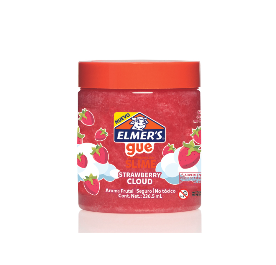 2128167.png Elmers Gue Slime Strawberry Cloud 236ml - Imagen 1