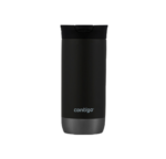 VASO TÉRMICO DE ACERO CON TAPA CONTIGO- HURON NEGRO - 473 ML