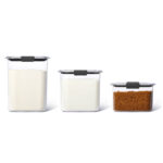 Set Hermeticos Rubbermaid Brilliance Pantry 3 Piezas - Imagen 3
