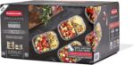 Set Hermeticos Rubbermaid Brilliance Tritan con Division 10 Piezas - Imagen 3