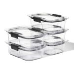 Set Hermeticos Rubbermaid Brilliance Tritan con Division 10 Piezas - Imagen 2