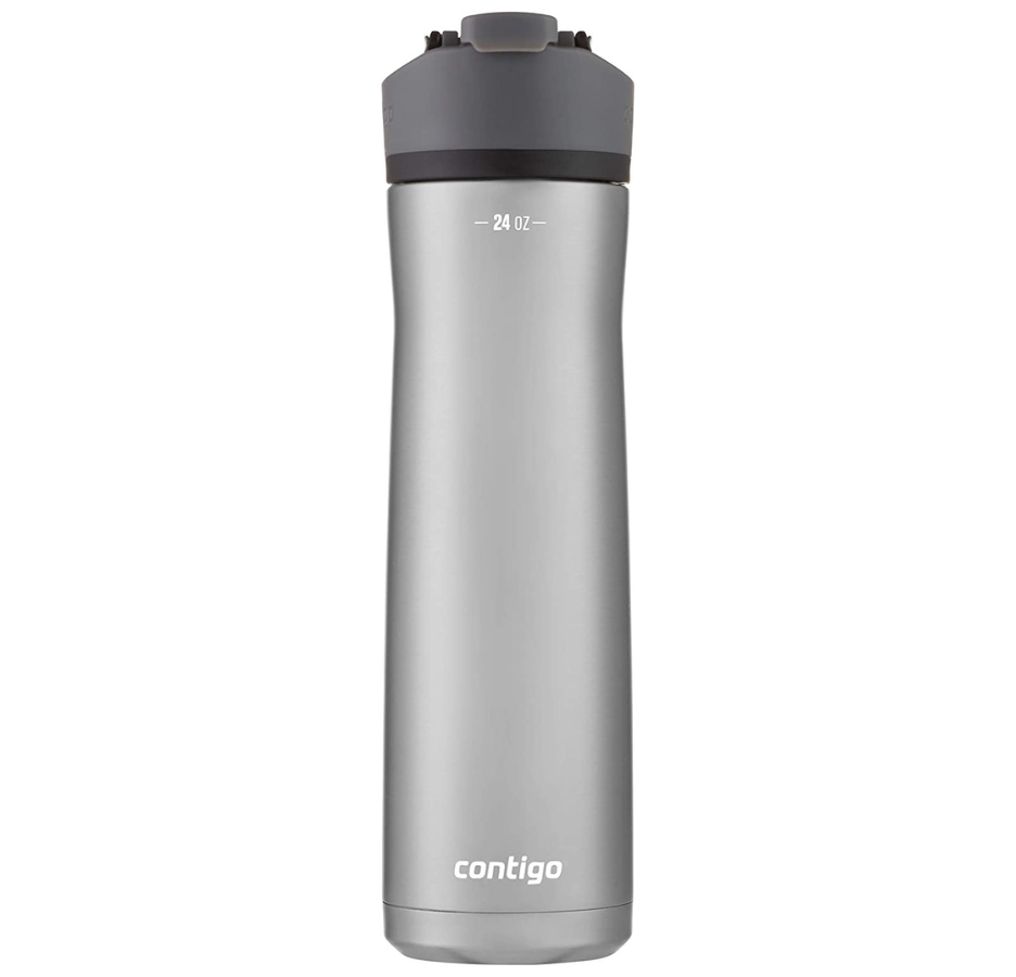 Botella Térmica de Acero Inoxidable Contigo Cortland Gris Acero 709mL