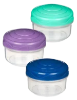 Set Hermeticos Sistema 130ml Mini Bites To Go 3 Pack - Imagen 2