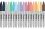 Sharpie Punta Fina Vintage x18 - Imagen 2