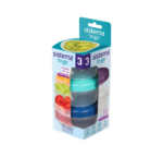 Set Hermeticos Sistema 130ml Mini Bites To Go 3 Pack