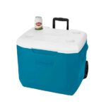 Cooler Coleman 60QT Azul Ocean con ruedas - Imagen 2