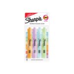 Resaltador Sharpie Tank Colores Pasteles x4
