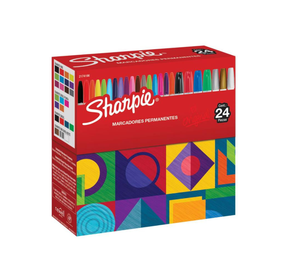 Sharpie Puntas Surtidas 24Ct