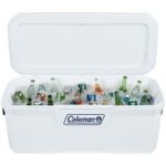 Cooler Coleman S316 Blanco Marine de 150QT - Imagen 3