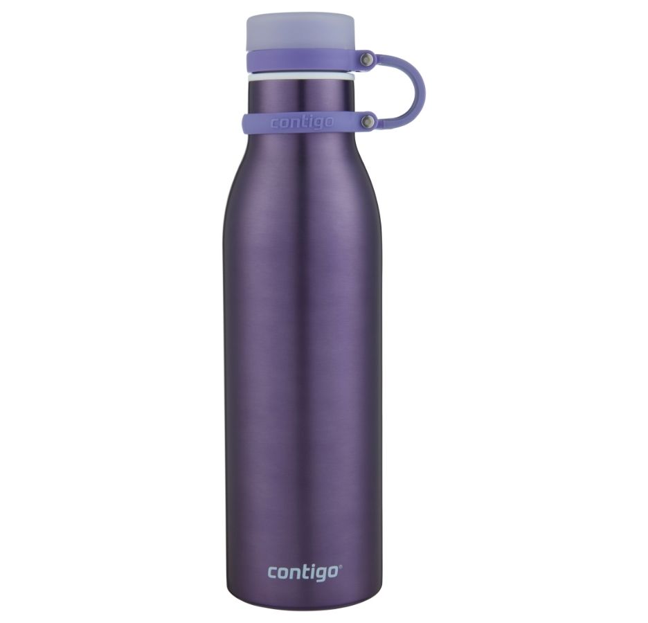 BOTELLA TÉRMICA DE ACERO CONTIGO-MATTERHORN-LILA 591ml