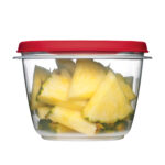 HERMETICO EASY FIND LIDS TAPA ROJA VENT 1.6L CUADRADO - Imagen 2