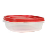 HERMETICO EASY FIND LIDS TAPA ROJA 2.1L CUADRADO - Imagen 2