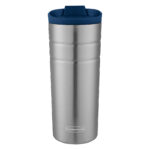 VASO DE ACERO INOXIDABLE RUBBERMAID - FLIP LID 473 ML-TAPA AZUL