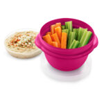 SET HERMETICOS SNACK TO GO 2 PIEZAS 473ML - Imagen 2