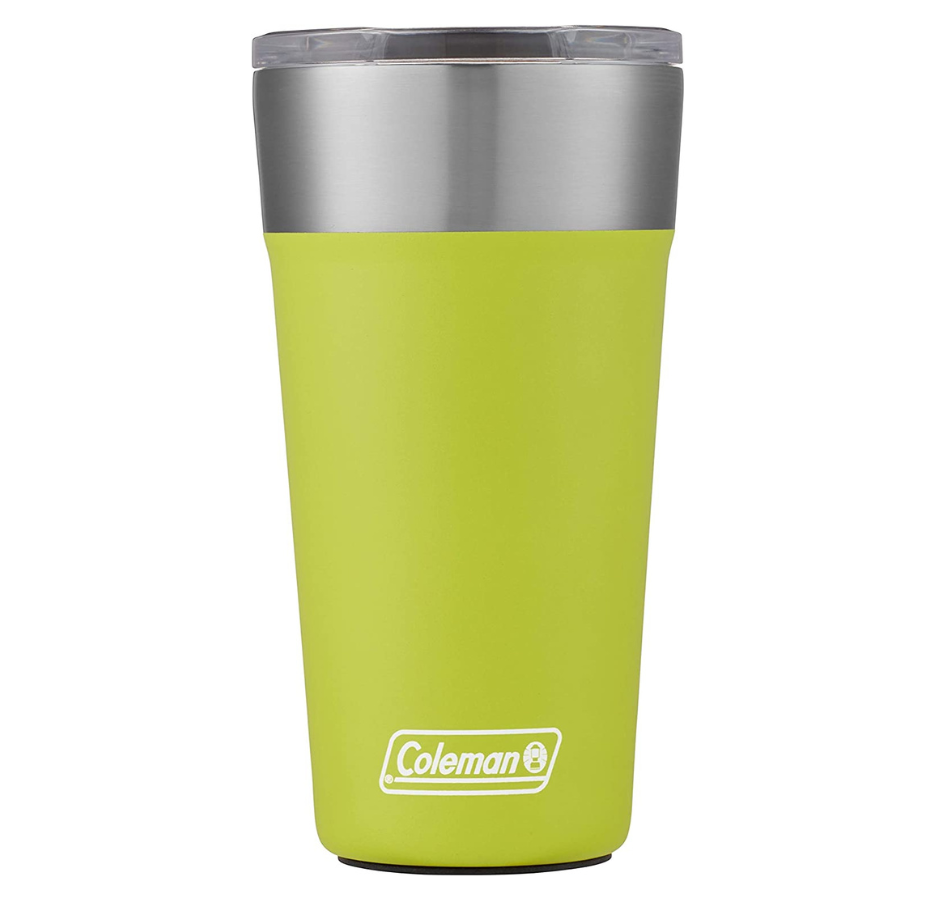 VASO DE ACERO INOXIDABLE COLEMAN Brew Verde Lima 532ml