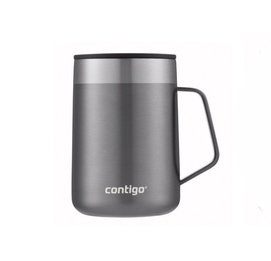 Taza Térmica de Acero Inoxidable Contigo - Streeterville Gris 14oz