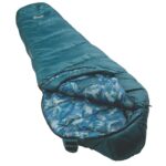 Mochila Atitlan 50L Negra + Sleeping Bag Momia Azul - Imagen 3