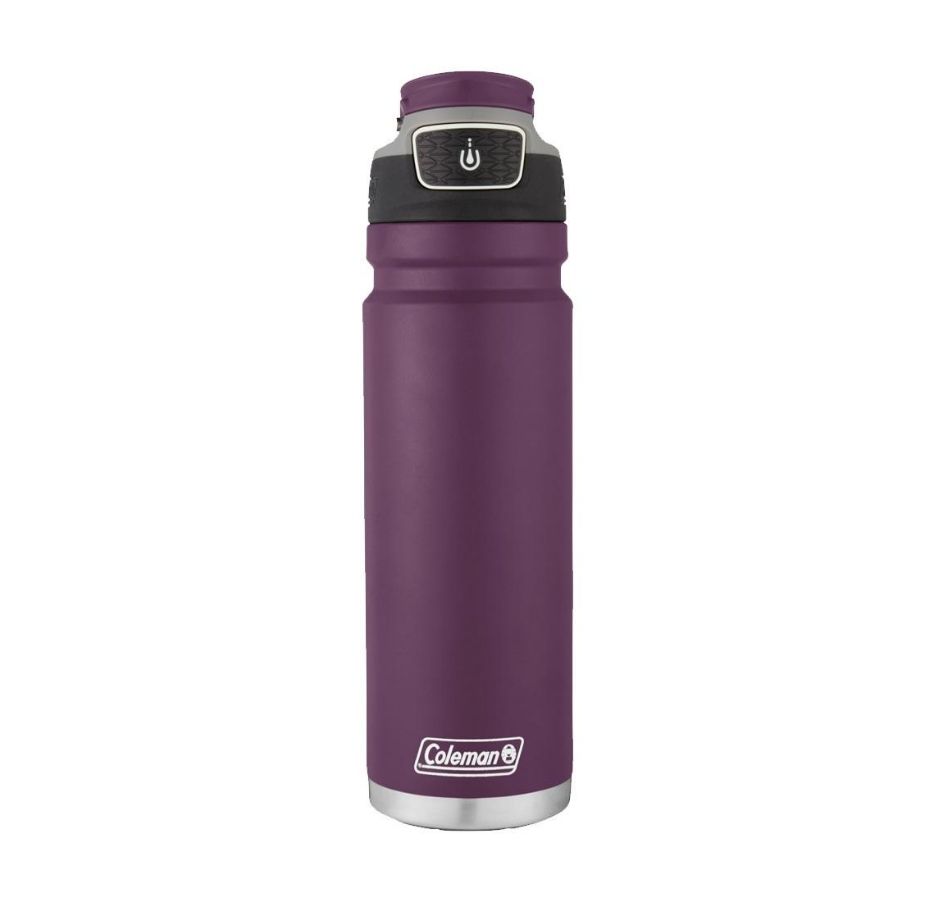 BOTELLA DE ACERO INOXIDABLE COLEMAN-FREEFLOW DE 700 ML-VIOLETA