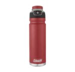 BOTELLA DE ACERO INOXIDABLE COLEMAN-FREEFLOW DE 700 ML-ROJO