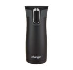 Vaso Térmico De Acero Inoxidable Contigo West Loop Negro Metalico 473ml